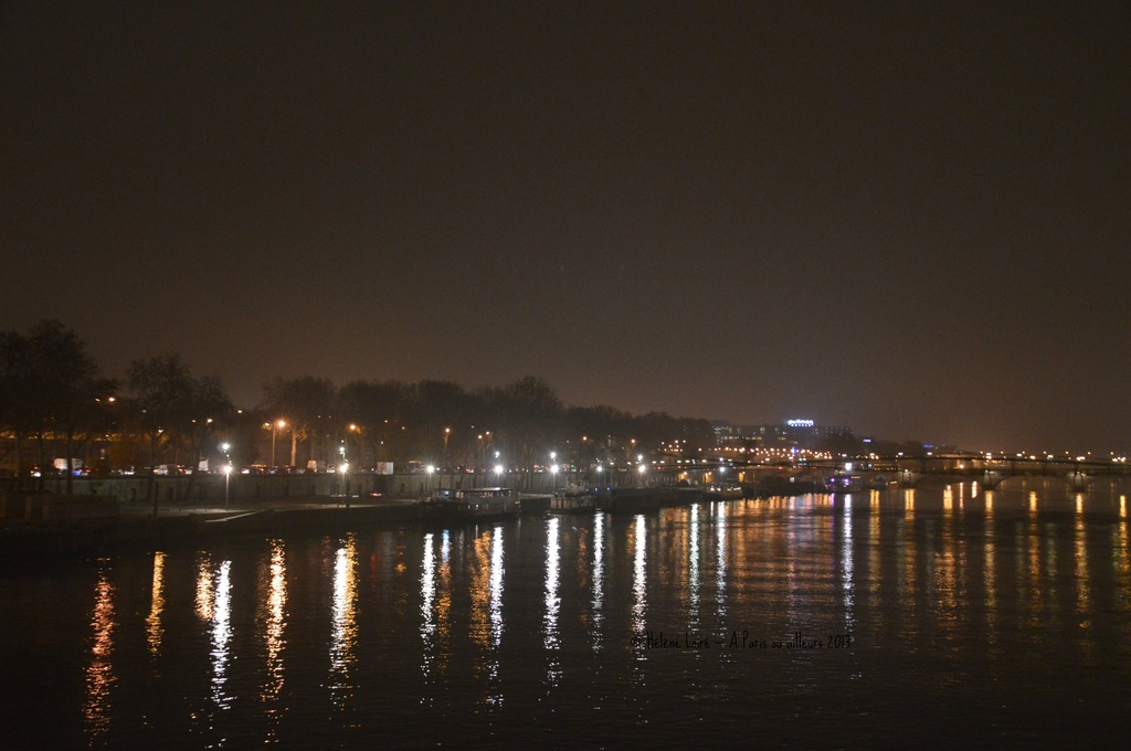 Seine by night by parisouailleurs