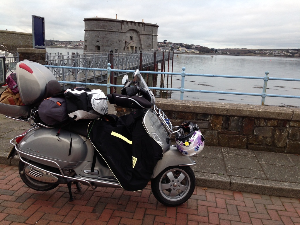 The Vespa and I went to Ireland via Pembroke on the overnight ferry by lbmcshutter