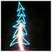 Neon Christmas Tree by lisaconrad