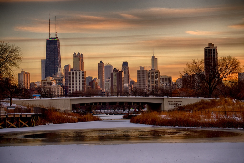 Almost Winter in Chicago by taffy