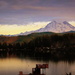 Mt Rainier from Clearlake by jankoos