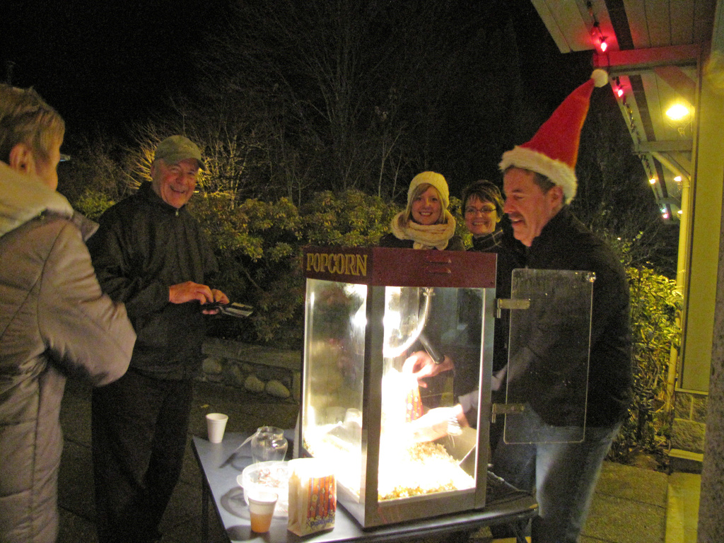 Participating in the Tree Lighting Ceremony by kathyo