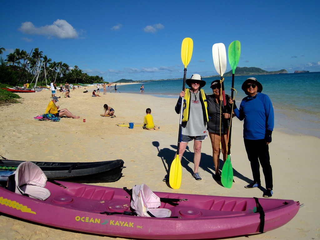 Kayaking at Lanakai by taffy