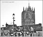 19th Dec 2013 - A View of St.Mary's Chuch Tower,Melton Mowbray