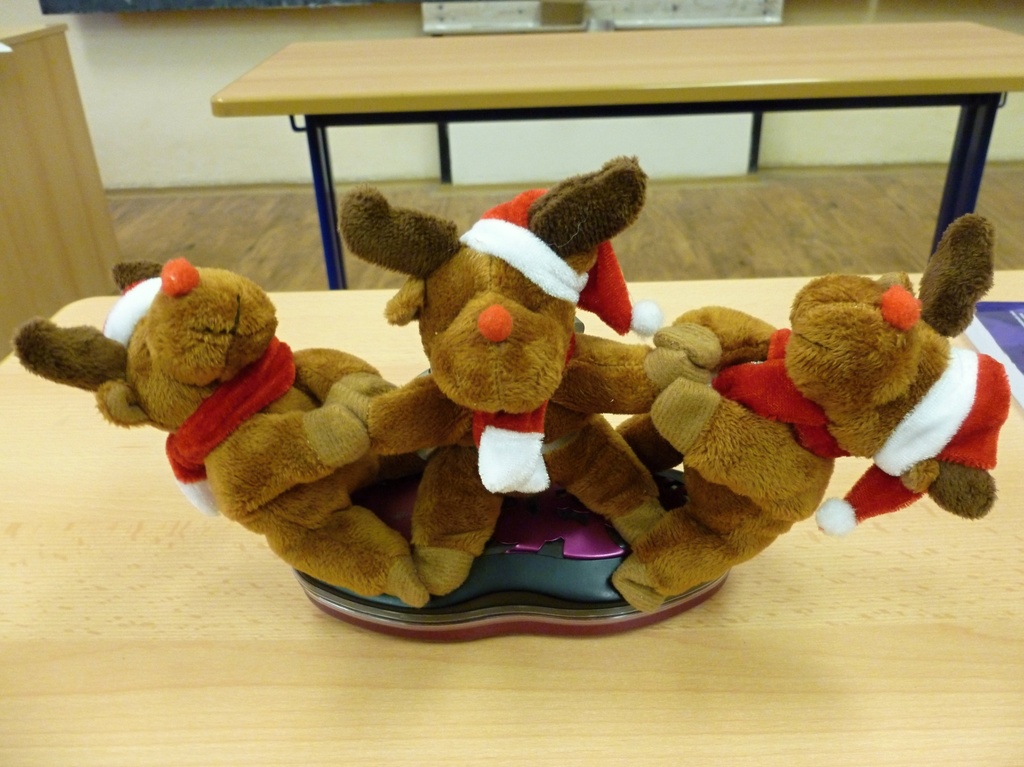 Rudolphs, the red nosed reindeers ;) by gabis