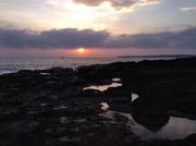 21st Dec 2013 - Solstice rising at Cowries