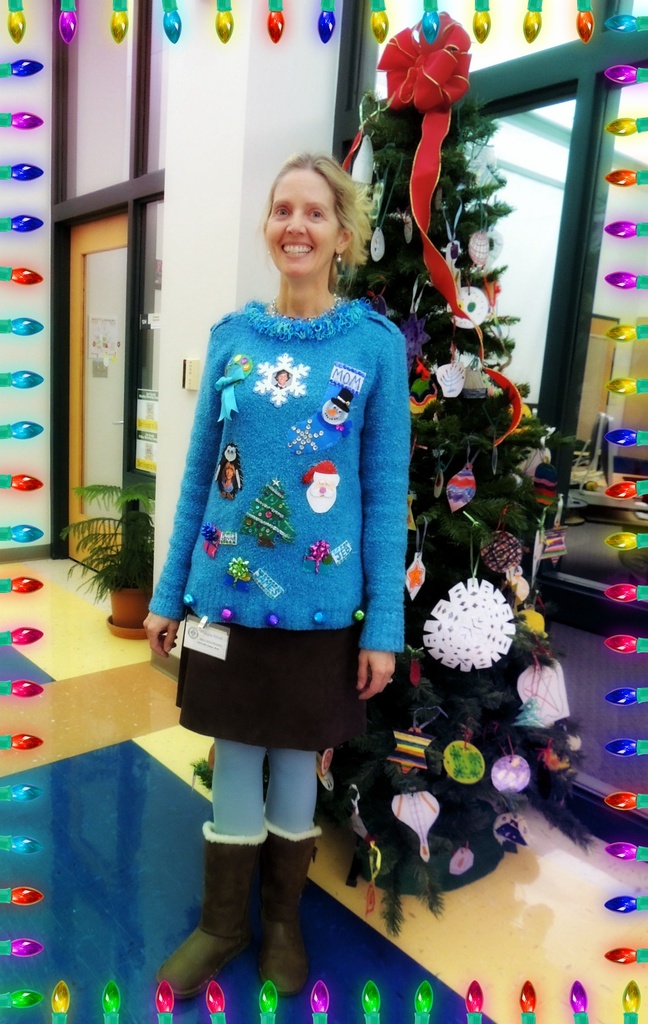 One-of-a-Kind Ugly Christmas Sweater  by allie912