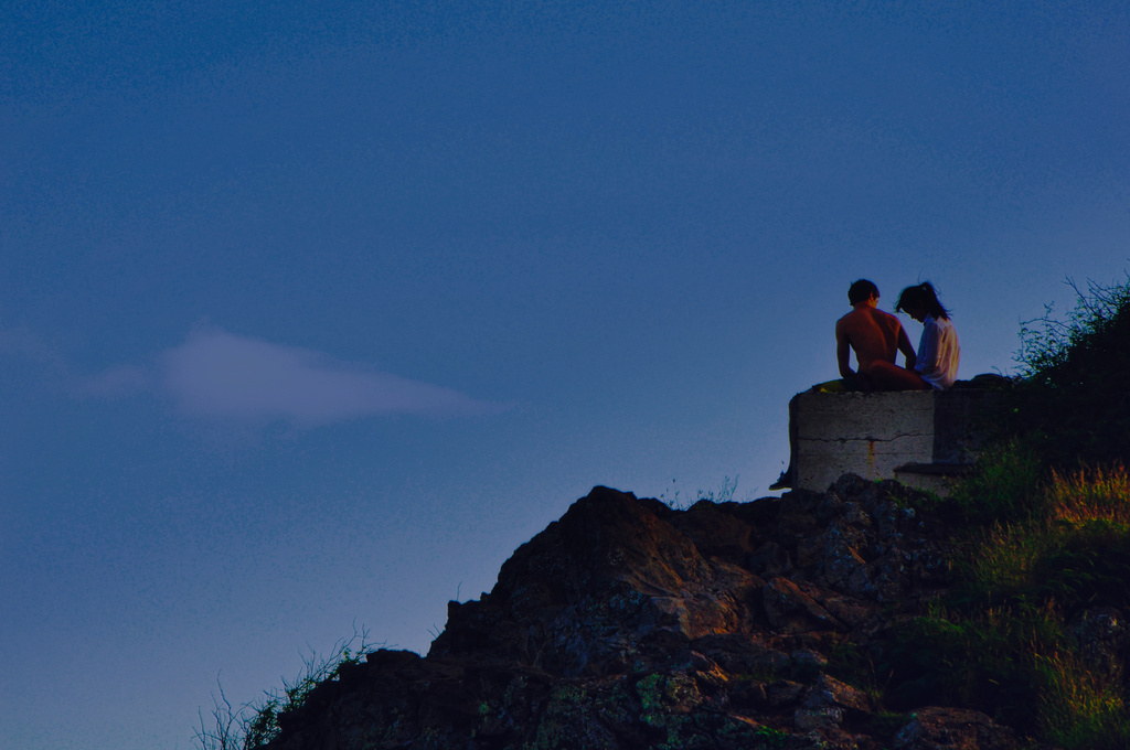 Romantic Moment at Makapu‘u Point  by taffy
