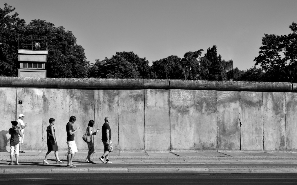 Walking past the Wall by seanoneill