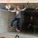 Juggling fire by bizziebeeme