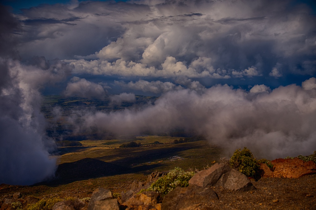 Haleakala National Park at 6500 Feet by taffy