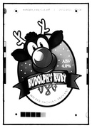 24th Dec 2013 - Rudolph's Ruby ~ B&W