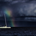 Rainbow in the Bay by taffy