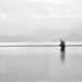 Shenzhen Fisherwoman in Morning Mist by jyokota