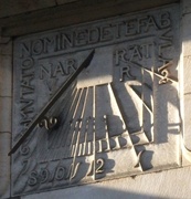 26th Dec 2013 - Sundial, St. Peters School, York