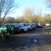 A very crowded Walkers Car Park on New Years Day  by motorsports