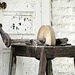 Rusty Doorknob and Whetstone by juliedduncan