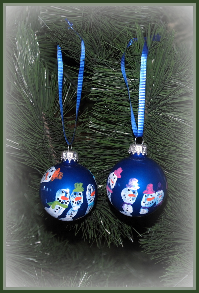 "Hand"-Crafted Ornaments by genealogygenie