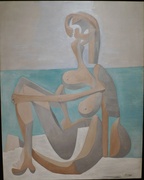31st Dec 2013 - Seated Bather, Pablo Picasso, 1930