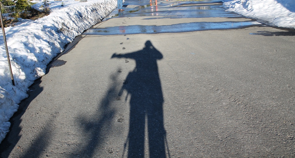 Shadow selfie. by jankoos