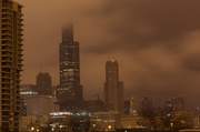 31st Dec 2013 - Chicago Skyline: Bookend Photo to Mark the End of Year One