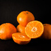 15/365: orange mandarine in a dark background - still life by jborrases