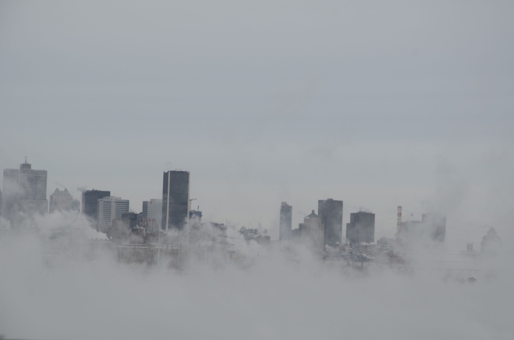 Montreal in a deep freeze by dora