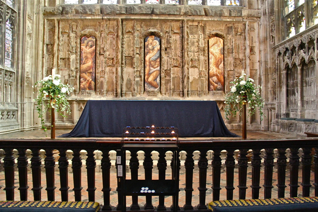 Lady Chapel at Gloucester Cathedral by daffodill