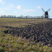 Mill field and windmill, January by dulciknit