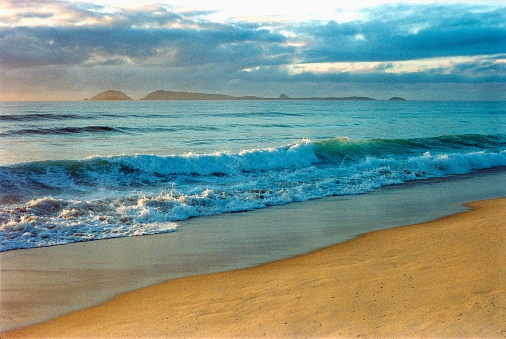 Summer waves and golden sands I by peterdegraaff