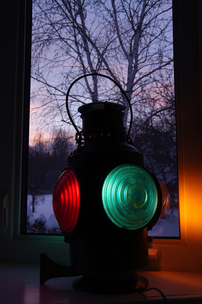 The Caboose Lantern  by radiogirl