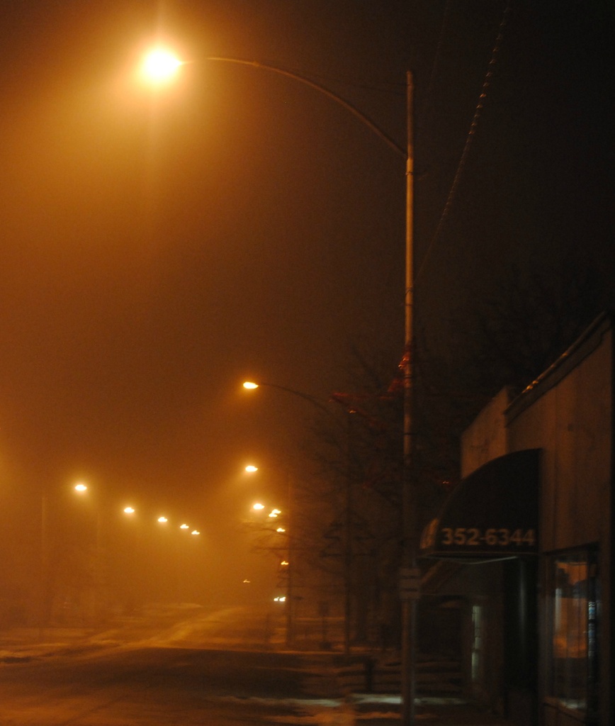 Streetlights in the Fog by genealogygenie