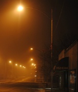 9th Jan 2014 - Streetlights in the Fog