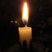 Last candle burning by bruni