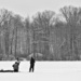 Winter Trout Fishing by kannafoot