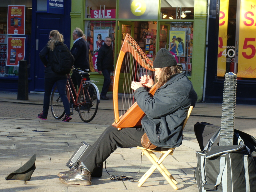 Street musician  by busylady