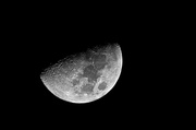 11th Jan 2014 - The Moon in B&W