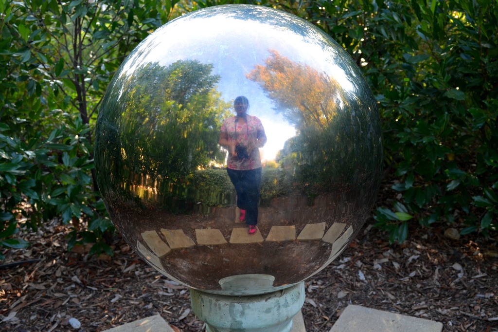 Garden Ball Selfie by mariaostrowski