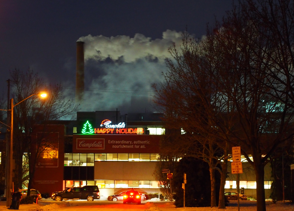 Campbell Soup Smoke Stack by selkie