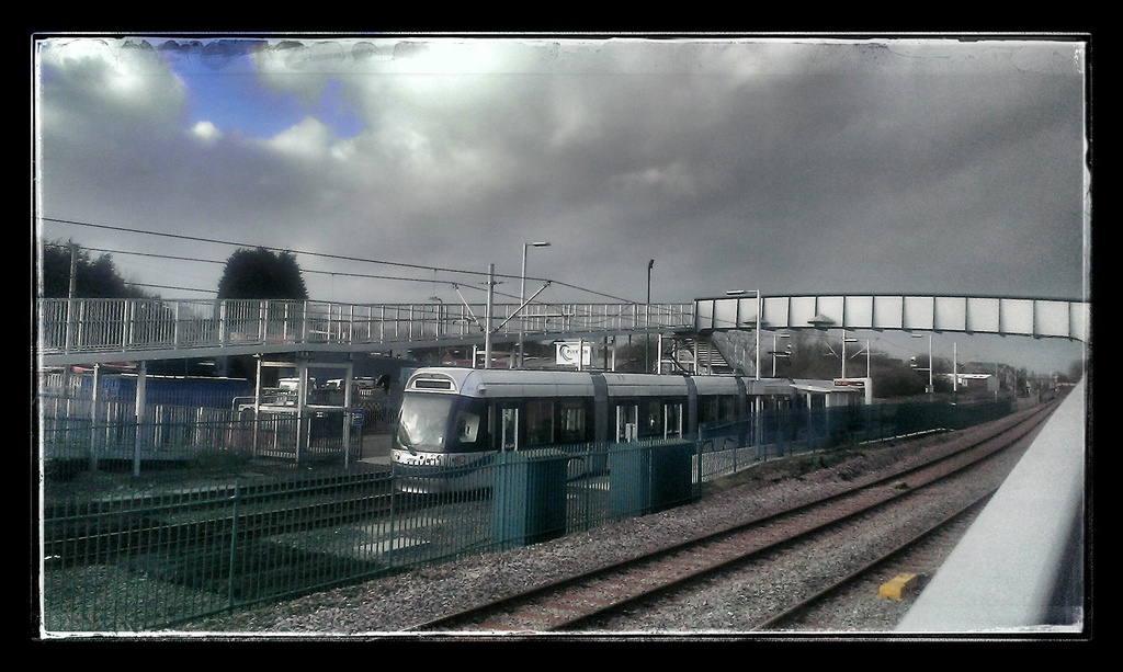 The Bridge at Basford Tram Station by phil_howcroft