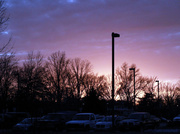 13th Jan 2014 - Sunset over a parking lot