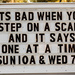 Saying on a Church Sign by rayas