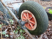 15th Jan 2014 - P1020956 Wheelbarrow  wheel