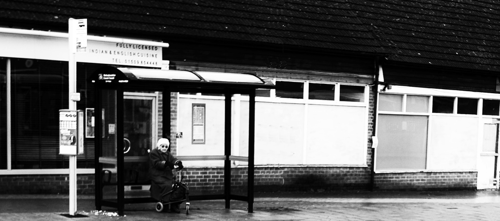 Waiting for the number 1 bus. by seanoneill