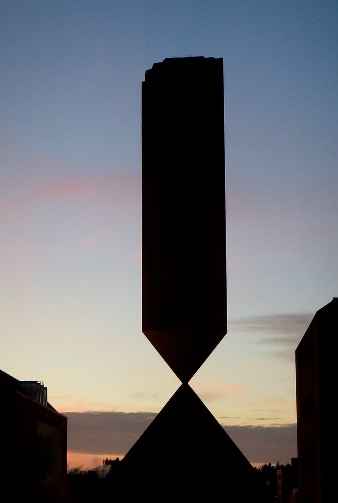 Broken Obelisk at Sunset by princessleia