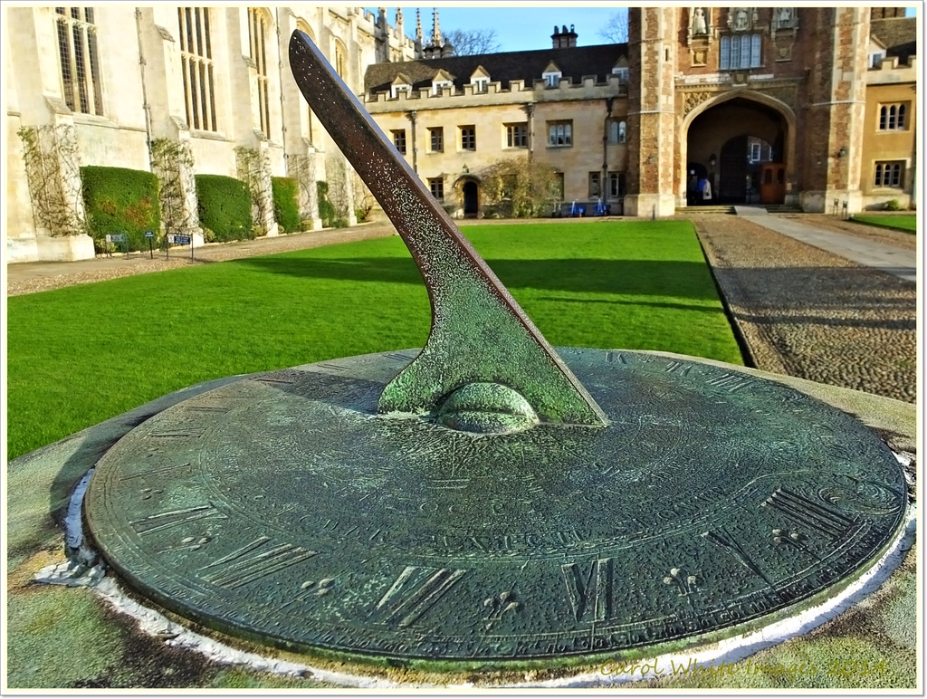 Sundial in Trinity College Grounds by carolmw
