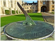 16th Jan 2014 - Sundial in Trinity College Grounds