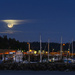 Newport Marina Moon  by jgpittenger