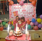 18th Jan 2014 - Colourful 1st Birthday Party