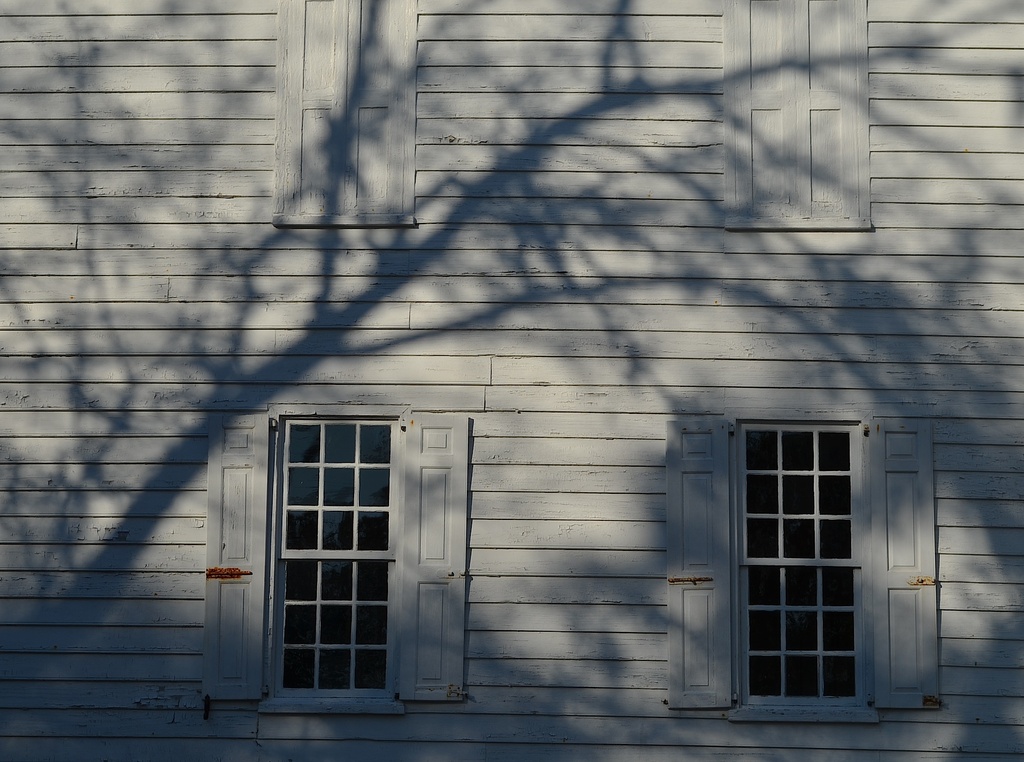 Plantation house and shadows by congaree